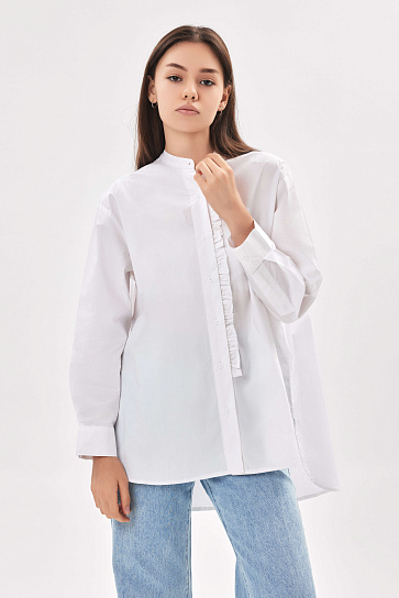 Женская рубашка длинный рукав AW23WBS-27011-145653 фото